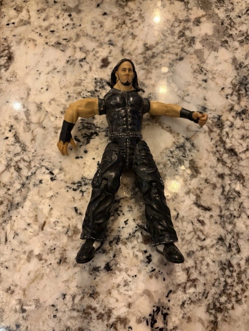 1999 JAKKS WWE Titan Tron Live Matt Hardy Black Pants
